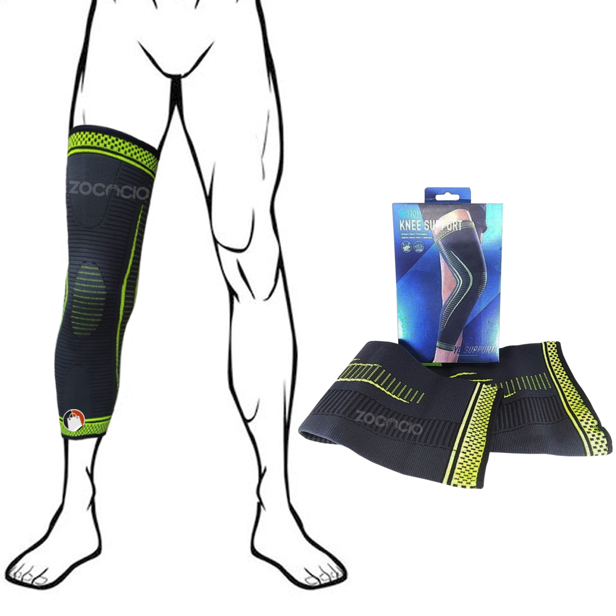 Combo 2 Soportes  Compresión Pierna 7701